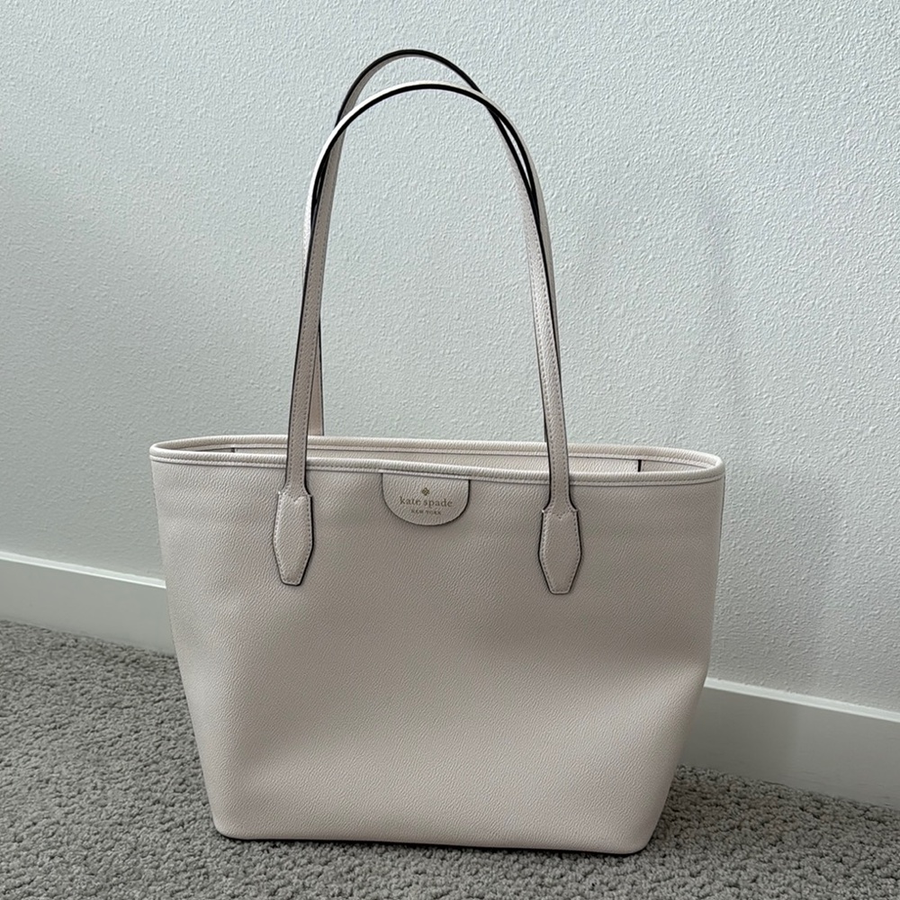 Kate Spade White Tote Bag